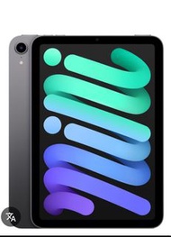 徵收（壞嘅也可）iPad mini 6 太空灰色 256GB