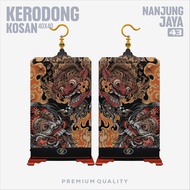 Kerodong Sangkar Burung Kosan 40x40cm Full Print - Desain Modern & Tahan Lama