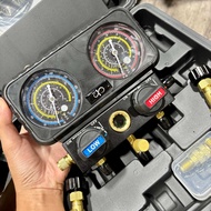 PANA 8 เกจวัดน้ำยาแอร์ รุ่น BLACK EDITION สเกลรวม R22/32/410a