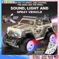 25×16×7cm Kid Remote Control Off-Road Vehicle Sound/Light/Spary Boy Toys Birthdat Gift For 8+ year o