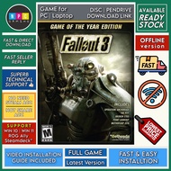 [PC Game] Fallout 3 Game of the Year Edition - Offline [Disc | Pendrive | Download Link]