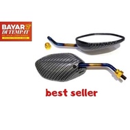 Beat Carbon 2 Tone Mirrors Honda Carbon 2 Tone Mirrors