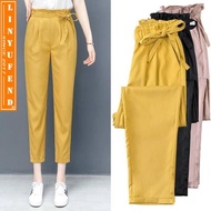 🌈Free Shipping Korean S-2XL Long Pants Women High Waist Straight Cut Loose Wide Leg Celana Seluar Slack Panjang Perempuan Wanita Murah Plus Size Baju Raya 2023