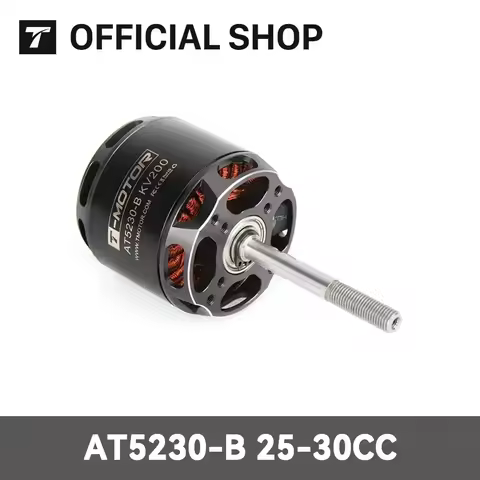 T-Motor AT5230-B Kv200 25-30Cc 6-12S Aircraft Fixed Wing Brushless Motor for Rc UAV Fixed Wing Drone