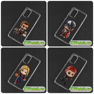 Silicone Case With UV Printing Samsung Galaxy A22 A02 / A32 4G / A32 5G / A52 / M02 / A02s Capital P