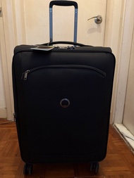 DELSEY PARIS 寄艙行李箱 可擴展 黑色 圖三有尺寸