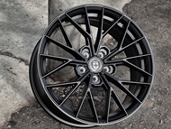 New Car Sport Rim Flow Forming HRE PERFORMANCE WHEELS HRE28 18x8J 5x108 ET35 Matt Black - READY STOC