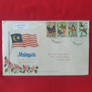 1970 First Day Cover Malaysia Setem2 Pos Biasa Siri Kebangsaan