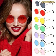 GREAT Metal Sunglasses Retro Hippie Party Circle Glasses