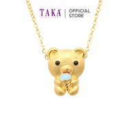 TAKA Jewellery 999 Pure Gold Bear Pendant