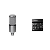 Audio-Technica AT2020 Series XLR Condenser Microphones for Streaming, Home Recording, Podcasting, an