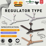 KDK K15VO / K12VO /F-M15AO DEKA DR9 DK10 5 Speed Regulator Ceiling Fan 48" / 60" Brown and White col