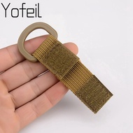 pcs Tactical Multifunction Nylon Molle Webbing Belt D-Ring Carabiner Buckle Hanging Keychain Backpac