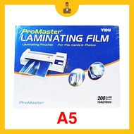 PROMASTER A5 Laminating Film / Laminate Film ( 154 x 216mm )