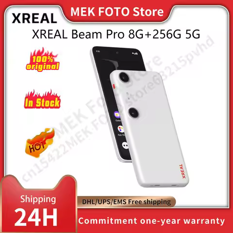 XREAL Beam Pro 8G+256G 5G,AR glasses space computing companion,3D camera,Android 14,Supports all Goo