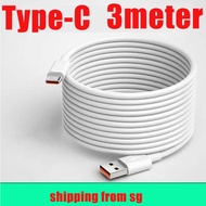 3M Type C Cable Extension charge battery cable type-c 3meter
