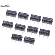 Kayaktion 2Pcs Mouse Micro Switch D2FC-F-7N 10M 20M of D2FC-F-K(50M) -RZ D2F D2F-01 D2F-01F D2F-L D2