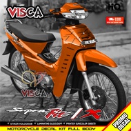 Stiker Supra 100 - Striping Supra X Supra Fit - Decal Supra Fit Supra x Lama Full Body - POLOS