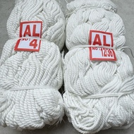 Cotton TC wick rope, 3-thread rope, wick rope, braided rope