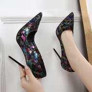 Fashion Wedding High Heels Women Sexy Hundred Catwalk Pointed Dress