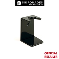 Edwin Jagger Black Brush Drip Stand (Small)-SGPOMADES