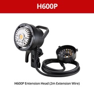 Godox แฟลชกลางแจ้งแบบ All-In-One AD60OBMII 600W 40W โคมไฟ LED HSS อุปกรณ์เสริมไฟถ่ายรูป2.4G ระบบ X ไ