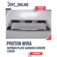 PROTON WIRA SEDAN REAR NUMBER PLATE COVER GARNISH CHROME