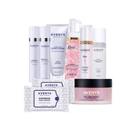 AVENYS SKINCARE SET ROSE / CLEANSER / ORGANIC CREAM/ KOALIN SCRUB / WIPES MAKEUP REMOVER / BUTTER BA