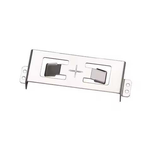 Precision Stamping CR2450 Coin Cell Retainer SMT CR2450 Battery Holder Clip P/N 2424