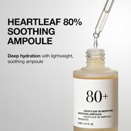 Heartleaf (Centella) 80% Moisturizer Soothing Ampoule Hyaluronic acid Moisturizer