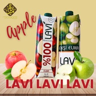 LAVI Apple Juice/Red Apple Juice 100%/Green Apple 10%/Organic/High Quality/1 Litre/Jus Epal LAVI