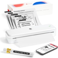 Máy In Nhiệt Mini Khổ A4 Di Động Phomemo M834-In giấy nhiệt khổ A4/A6/A7/A8- Kết nối Bluetooth in tr