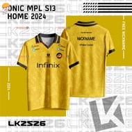 Baju Jersey ONIC MPL S 13 Kuning Home Terbaru 2024 ESport Game