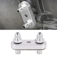 Transmission Cooler Line Adapter Plate with 6AN Ports and Gasket 551121 Replacement for 6L80E 6L90E 