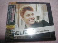 小賈斯汀 Justin Bieber BELIEVE 2013 來日演唱會紀念日本獨家特別盤 Limited Edition 日本製原版雙片裝CD+DVD