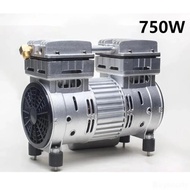 220V 750W 60L/min 0.7mpa Silent Oil-free Engine Pump Head  Pump Head Air Compressor Accessories Pump