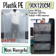 Clear PE Plastic 90 x 120 Cm, Clear Trash Bag 90 X 120