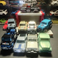 Hot Wheels LOOSE Pickup Truck 4x4 Vol.5 , Ford Ranchero, Dodge D100, Jeep Wrangler Cammando, Unimog,