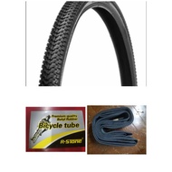 26 x 1.95 Bicycle Tire (Tubular And Inner Tube)