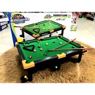 Bàn Bi a Bida Billiards Snooker game khổng lồ vải nỉ bi có số cao cấp ( kích thước 495x38x155cm )