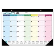 MMLUCK Sáng tạo Lịch treo tường Bố cục hàng tháng Rộng rãi Lịch 18 tháng Bền bỉ Sáng sủa Lịch kế hoạ