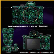 Unique Skin Stickers for Sony A7/A72/A7R3/A7R4/A7R5/A1/A9 Body | Sharp Uv Printing Detailed Standard
