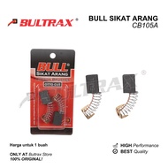 BULL Carbon Brush 105A Concrete Brush HM0810 CB 105 Auto Cut Charcoal Brush/ Brostel Spool Charcoal/