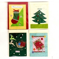 การ์ดคริสต์มาส Cristmas Card/ กระดาษาสา/ ขนาด 12 x 16 cm