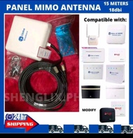 SALE NA SALE ! ! ! MIMO OUTDOOR ANTENNA ORIGINAL GLOBE LOGO 5V 18 DBI 15METERS WIRE