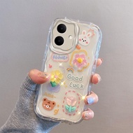 For Tecno Spark Go 2 Go2 KM4 Case Soft Silicone TPU Casing Back Cover 3D stereoscopic Cute Pattern P