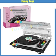 40699 Retro Record Player Building Blocks Music Player Model Gifts Toys for Boys and Girls