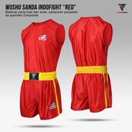 Seragam Tanding Wushu Sanda Indofight Baju Wushu Sanda Naga 1 Set