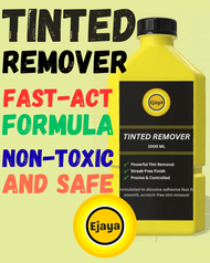 EJAYA Window Tinted Remover Tint Remover 1000ML 1 Liter Adhesive Remover Gum Remover Glue Remover Hi