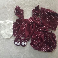 Gizmo ribbon set baby clothes newborn baby clothing set